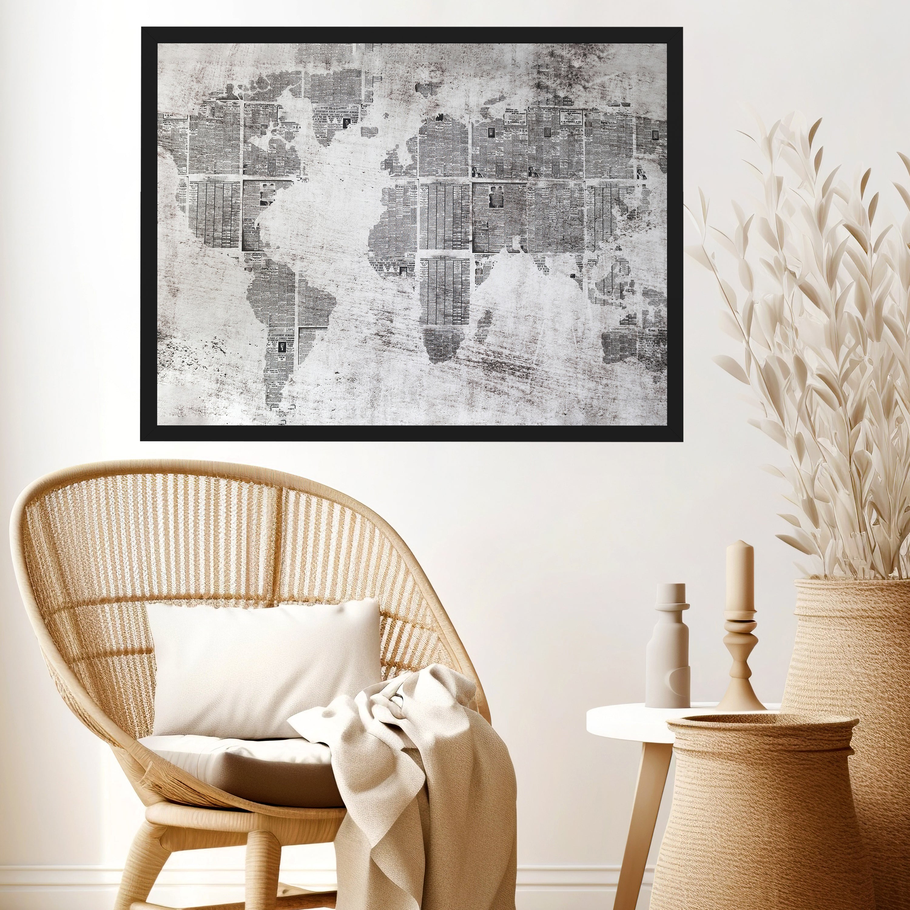wandmotiv24 Poster, Poster - Weltkarte - M0148 - Bild 3 wandmotiv24 Poster, Poster - Weltkarte - M0148 - Bild 3