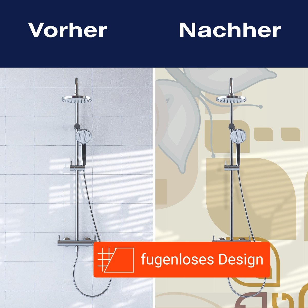 Duschwand Antonia Muster M0150 entdecken - Bild 9 Duschwand Antonia Muster M0150 entdecken - Bild 9