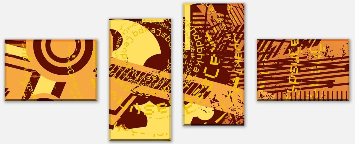 Leinwandbild Mehrteiler Alex Muster M0152 Leinwandbild Mehrteiler Alex Muster M0152