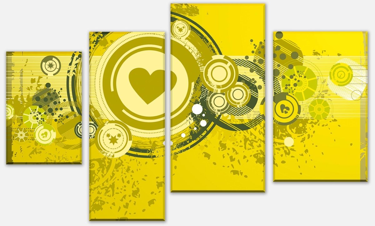 Leinwandbild Mehrteiler Jacky Muster M0153 Leinwandbild Mehrteiler Jacky Muster M0153