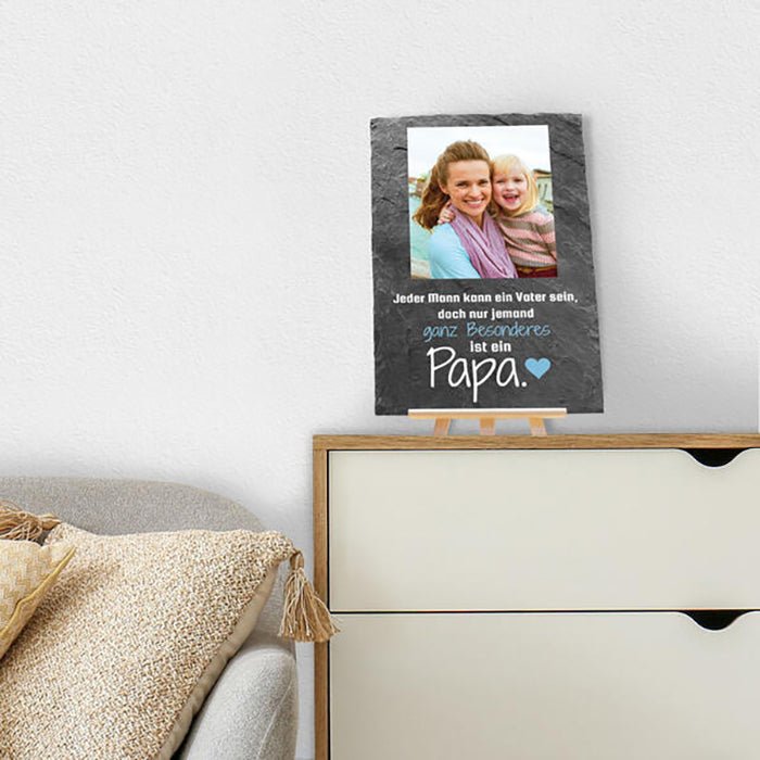 Schiefertafel Bester Papa M0161 - Bild 5 Schiefertafel Bester Papa M0161 - Bild 5