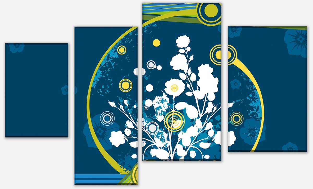 Leinwandbild Mehrteiler Tatjana Floral M0168 Leinwandbild Mehrteiler Tatjana Floral M0168