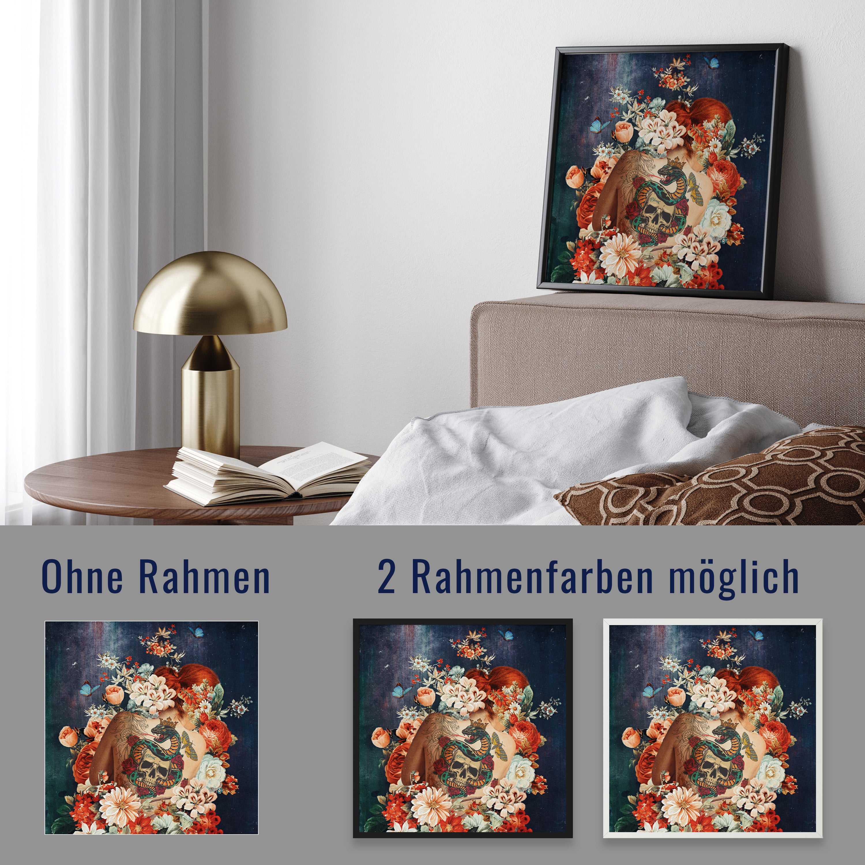 wandmotiv24 Poster, Poster - Frau Tattoo Rücken - M0169 - Bild 4 wandmotiv24 Poster, Poster - Frau Tattoo Rücken - M0169 - Bild 4