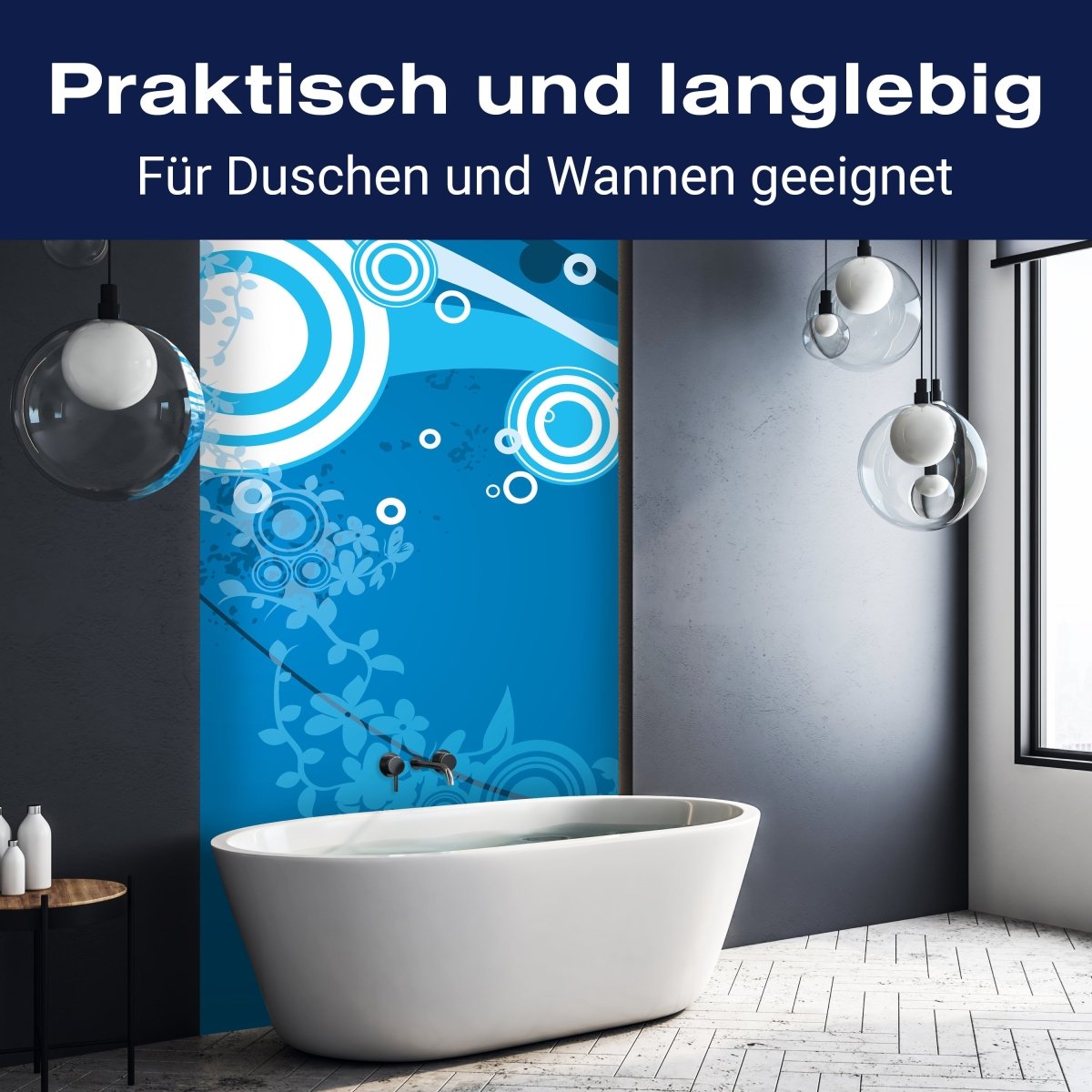 Duschwand Isolde Floral M0171 entdecken - Bild 3 Duschwand Isolde Floral M0171 entdecken - Bild 3