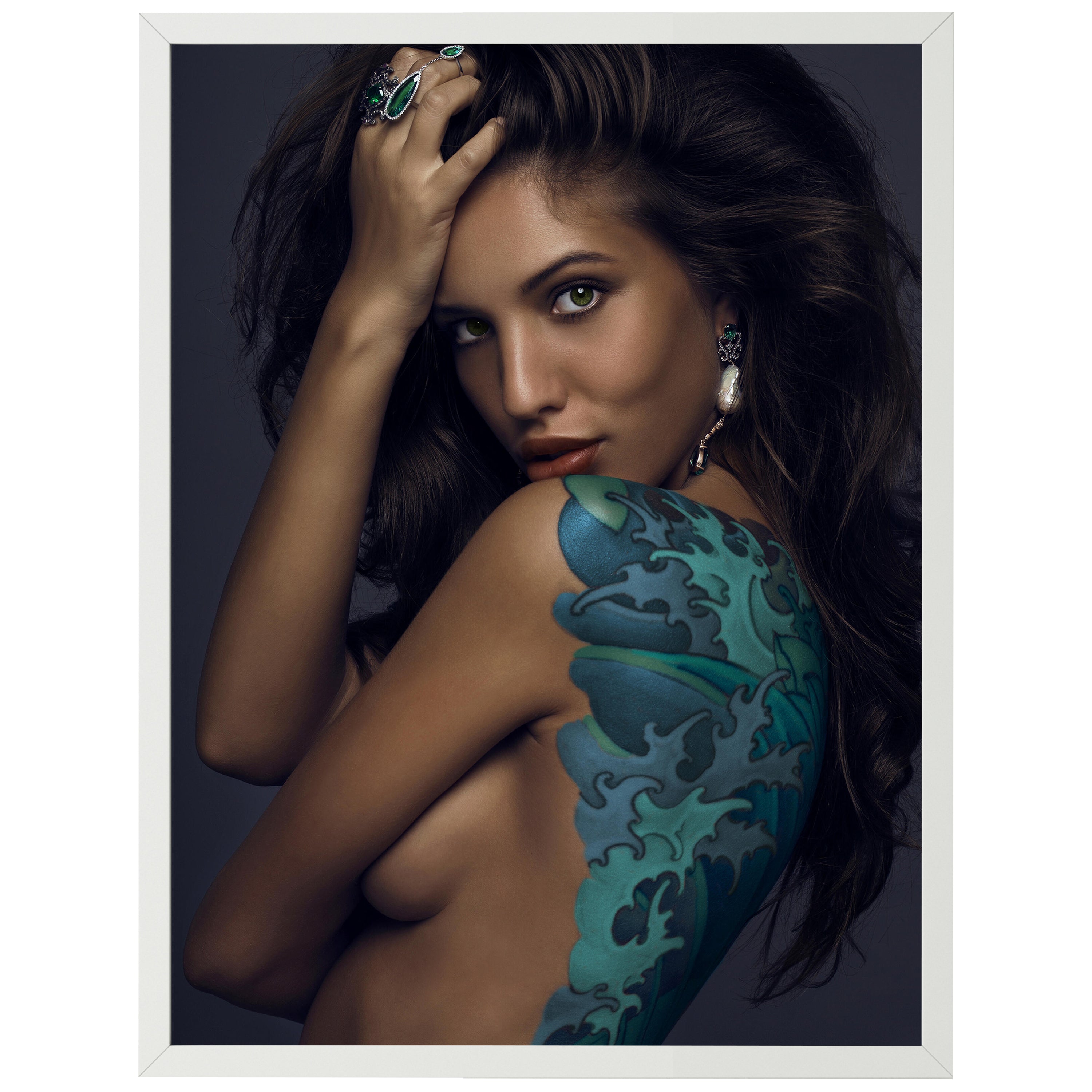 wandmotiv24 Poster, Poster - Frau, Tattoo, Schulter - M0173 - Bild 1 wandmotiv24 Poster, Poster - Frau, Tattoo, Schulter - M0173 - Bild 1