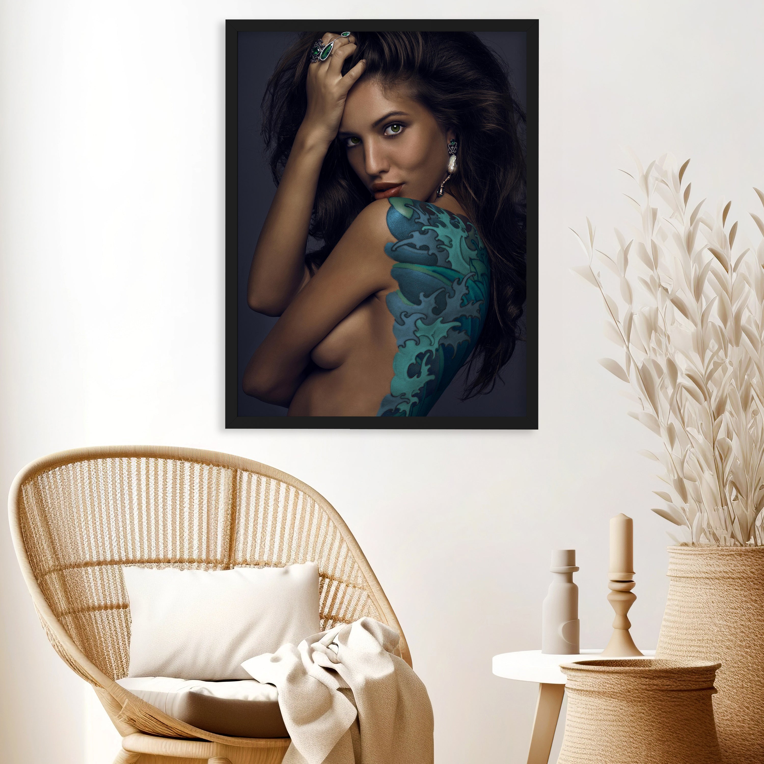 wandmotiv24 Poster, Poster - Frau, Tattoo, Schulter - M0173 - Bild 3 wandmotiv24 Poster, Poster - Frau, Tattoo, Schulter - M0173 - Bild 3