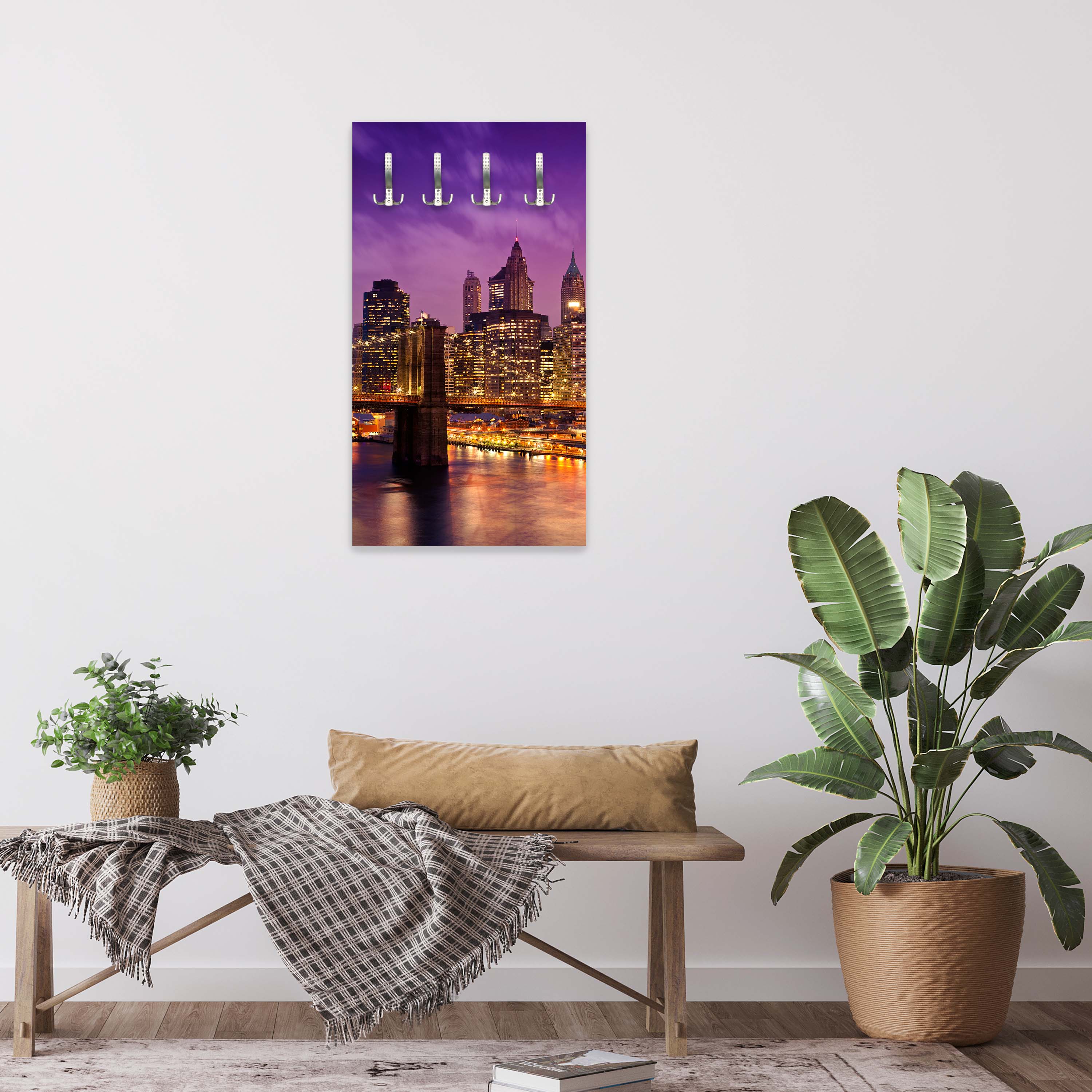 Garderobe New York bei Nacht M0178 entdecken - Bild 5 Garderobe New York bei Nacht M0178 entdecken - Bild 5