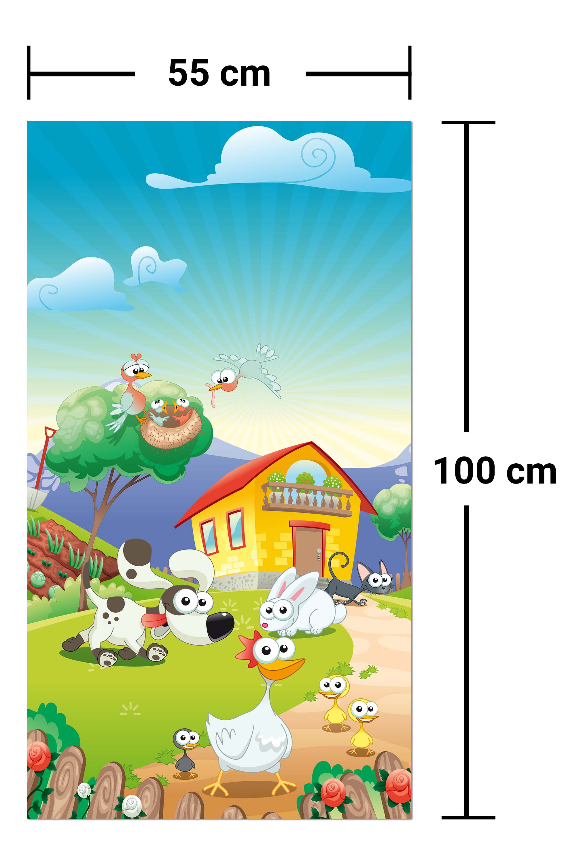 Garderobe lustige Haustiere Kinder M0179 entdecken - Bild 7 Garderobe lustige Haustiere Kinder M0179 entdecken - Bild 7