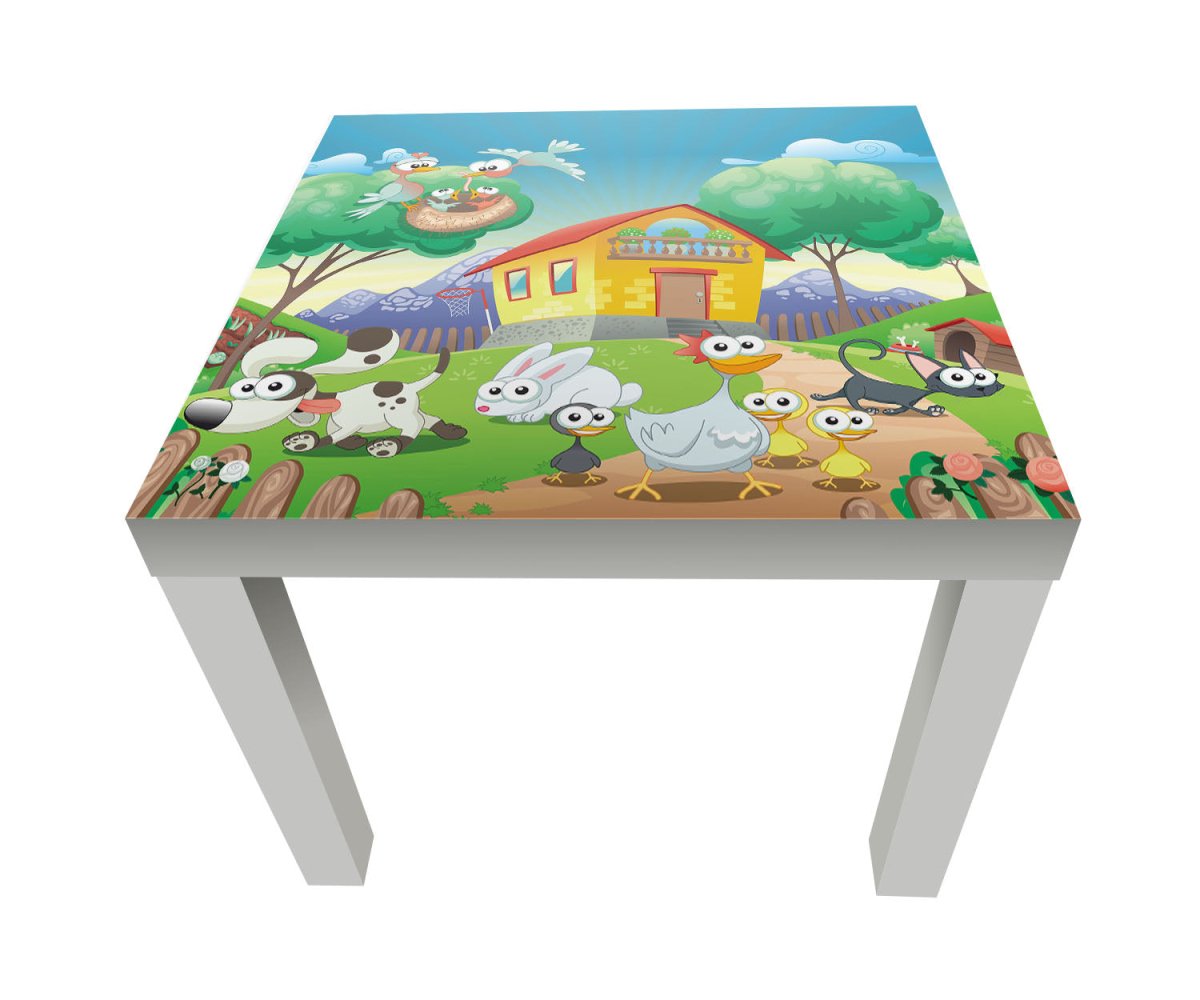 Beistelltisch lustige Haustiere Kinder M0179 entdecken - Bild 1 Beistelltisch lustige Haustiere Kinder M0179 entdecken - Bild 1