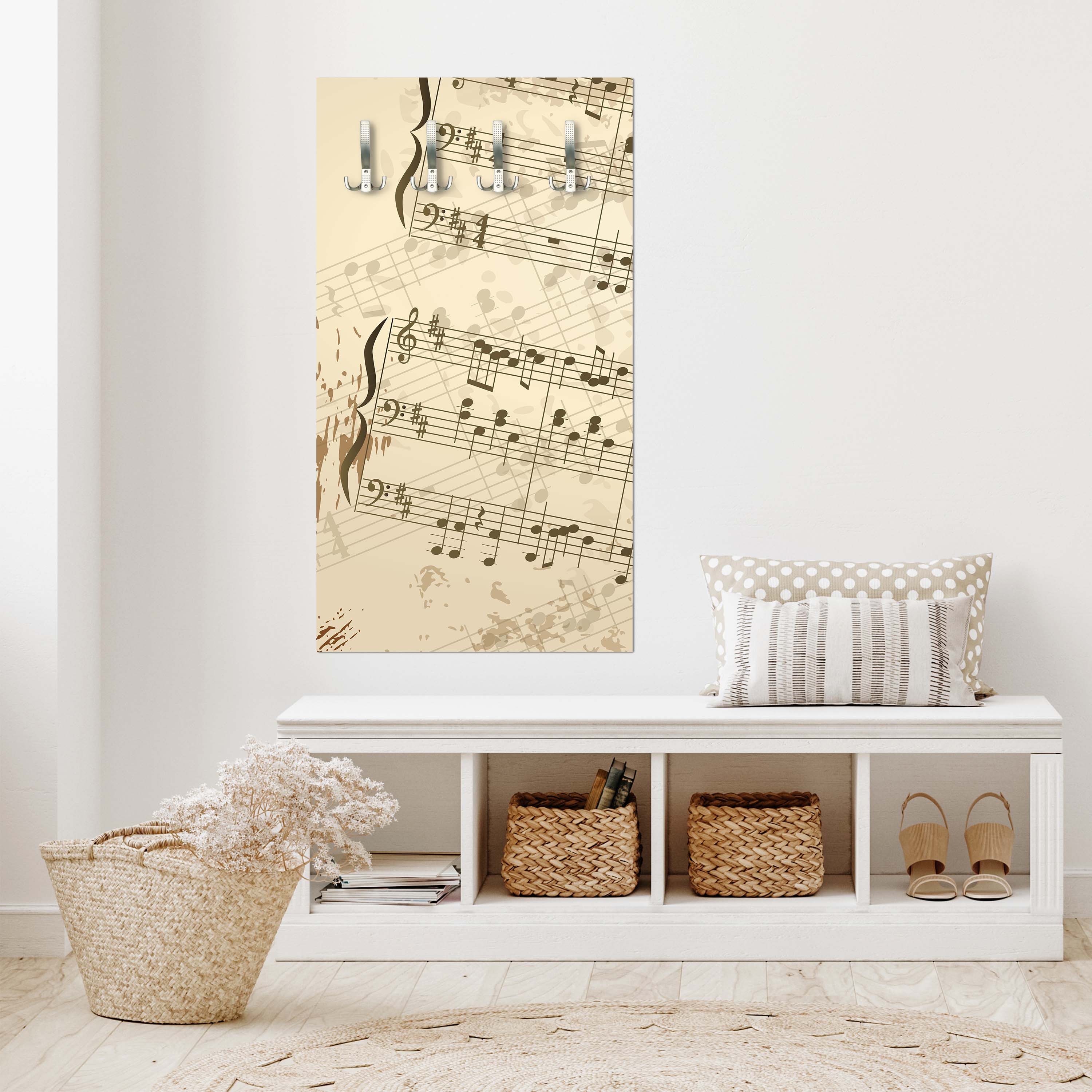 Garderobe Notenblatt Hobby M0180 entdecken - Bild 6 Garderobe Notenblatt Hobby M0180 entdecken - Bild 6