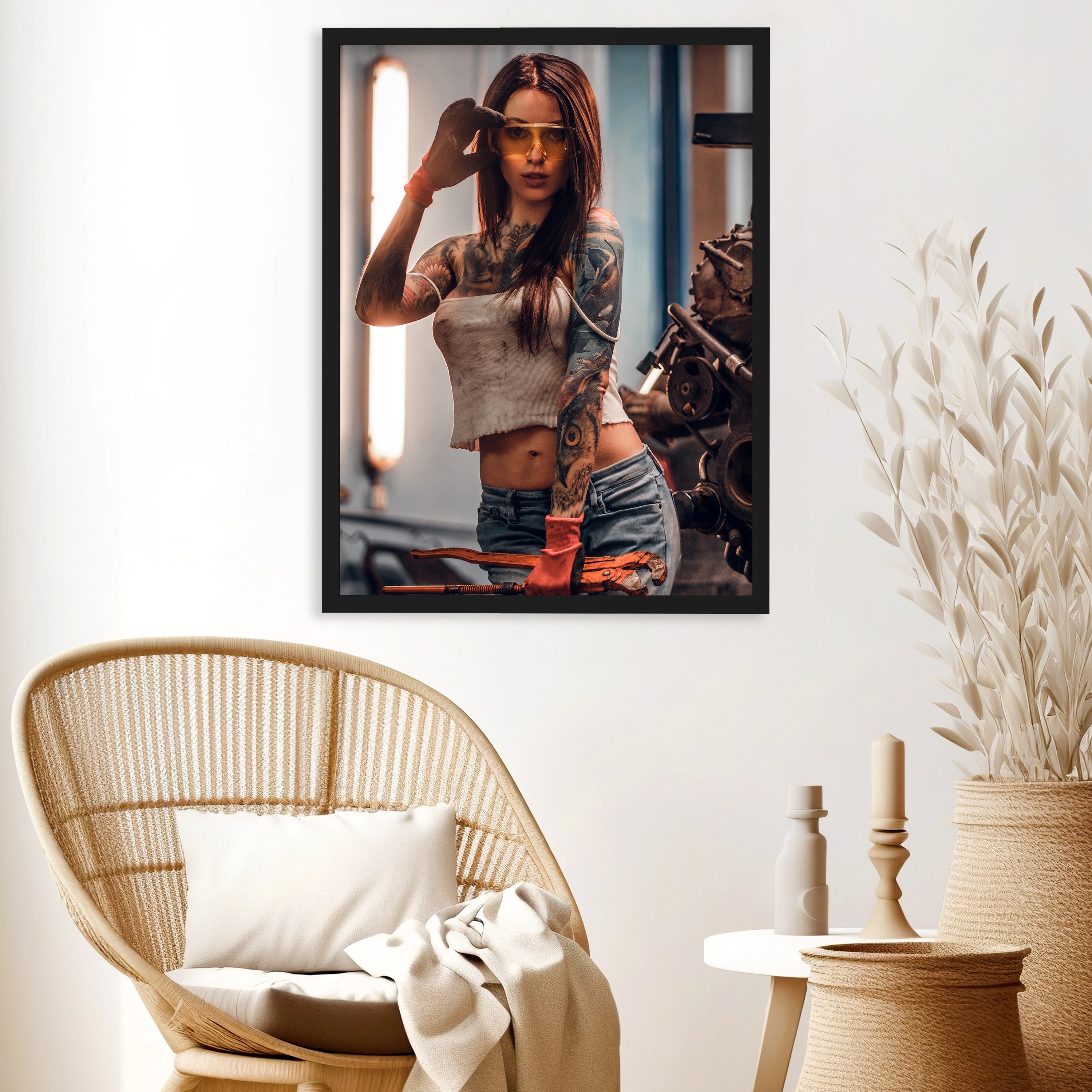 wandmotiv24 Poster, Poster - Frau, Tattoo, Oberkörper - M0181 - Bild 3 wandmotiv24 Poster, Poster - Frau, Tattoo, Oberkörper - M0181 - Bild 3