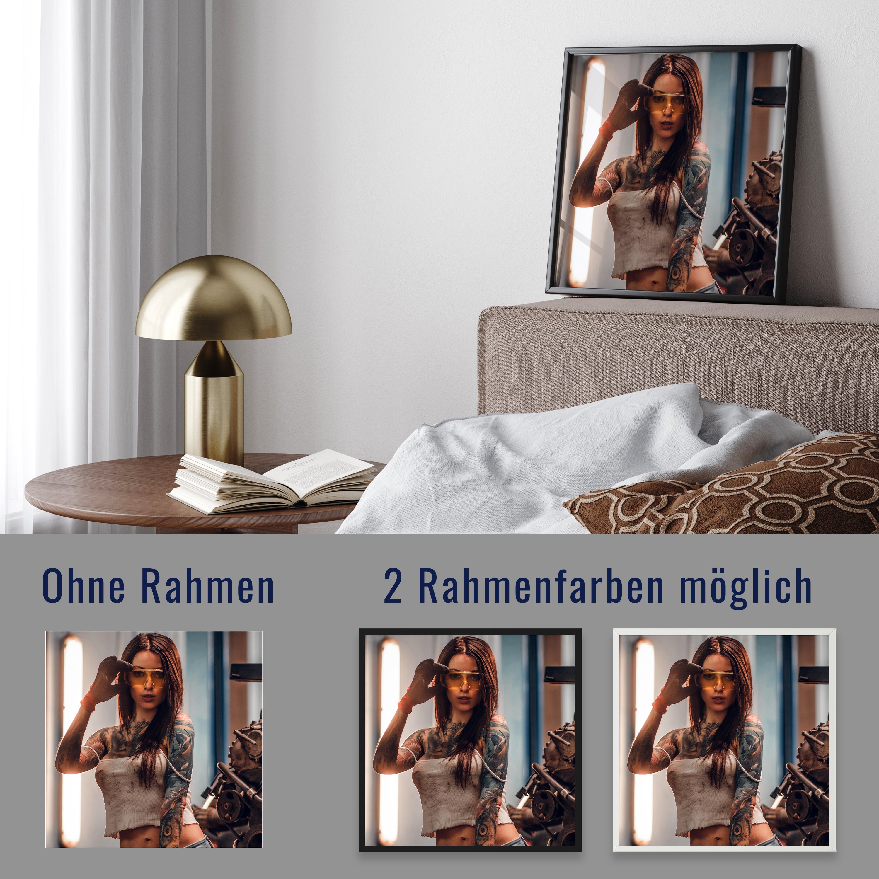 wandmotiv24 Poster, Poster - Frau, Tattoo, Oberkörper - M0181 - Bild 4 wandmotiv24 Poster, Poster - Frau, Tattoo, Oberkörper - M0181 - Bild 4