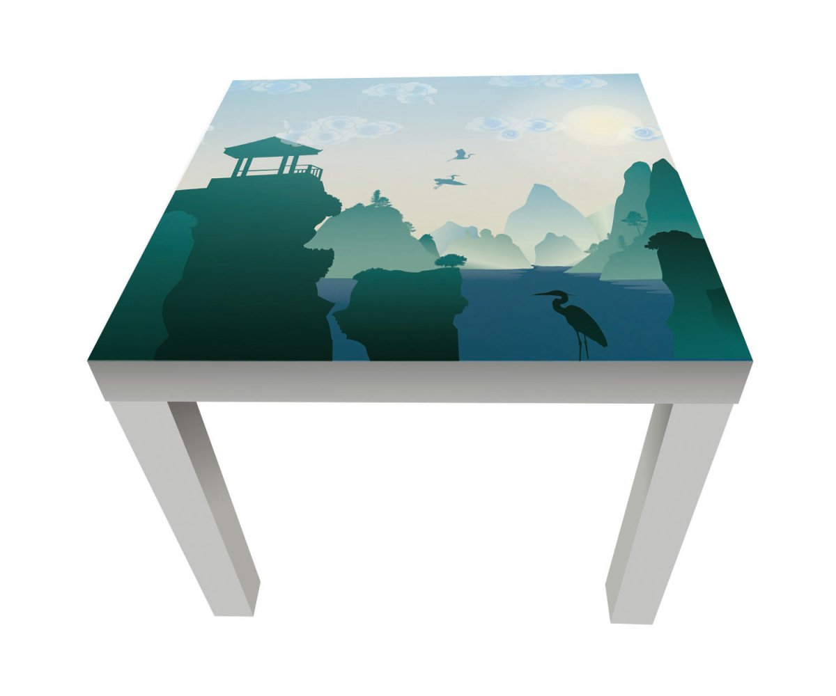 Beistelltisch chinesische Landschaft Natur M0181 entdecken - Bild 1 Beistelltisch chinesische Landschaft Natur M0181 entdecken - Bild 1