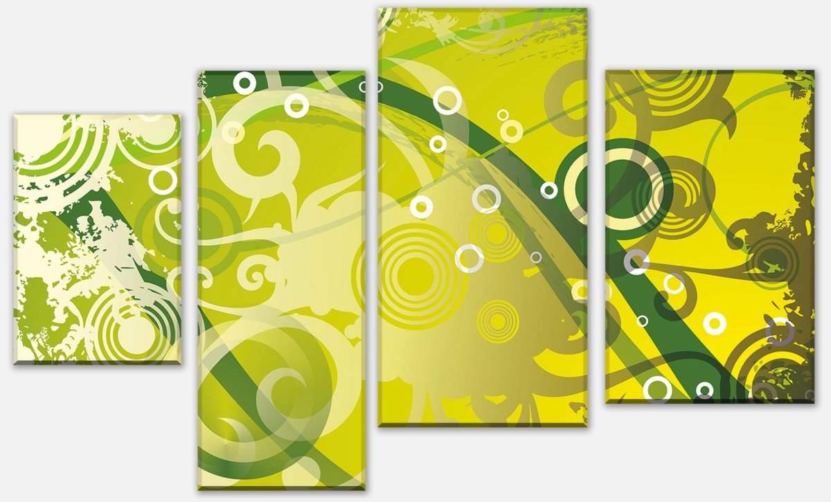 Leinwandbild Mehrteiler Heidi Floral M0183 Leinwandbild Mehrteiler Heidi Floral M0183