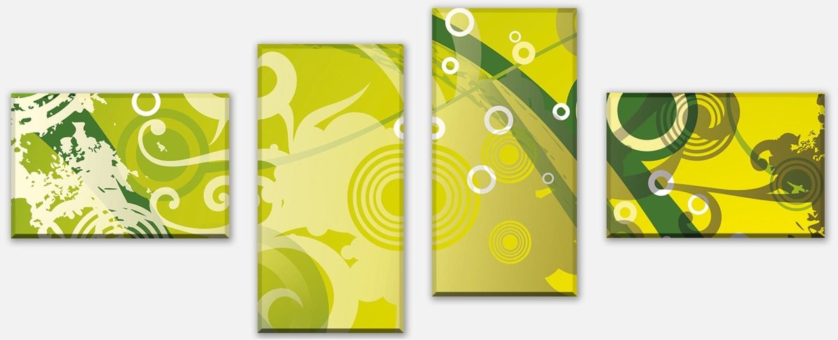 Leinwandbild Mehrteiler Heidi Floral M0183 Leinwandbild Mehrteiler Heidi Floral M0183