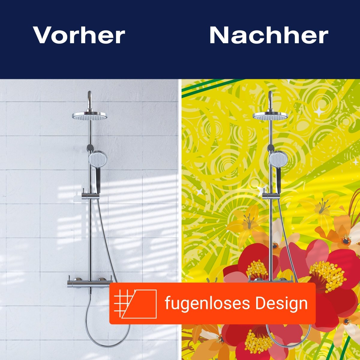 Duschwand Sara Floral M0184 entdecken - Bild 9 Duschwand Sara Floral M0184 entdecken - Bild 9