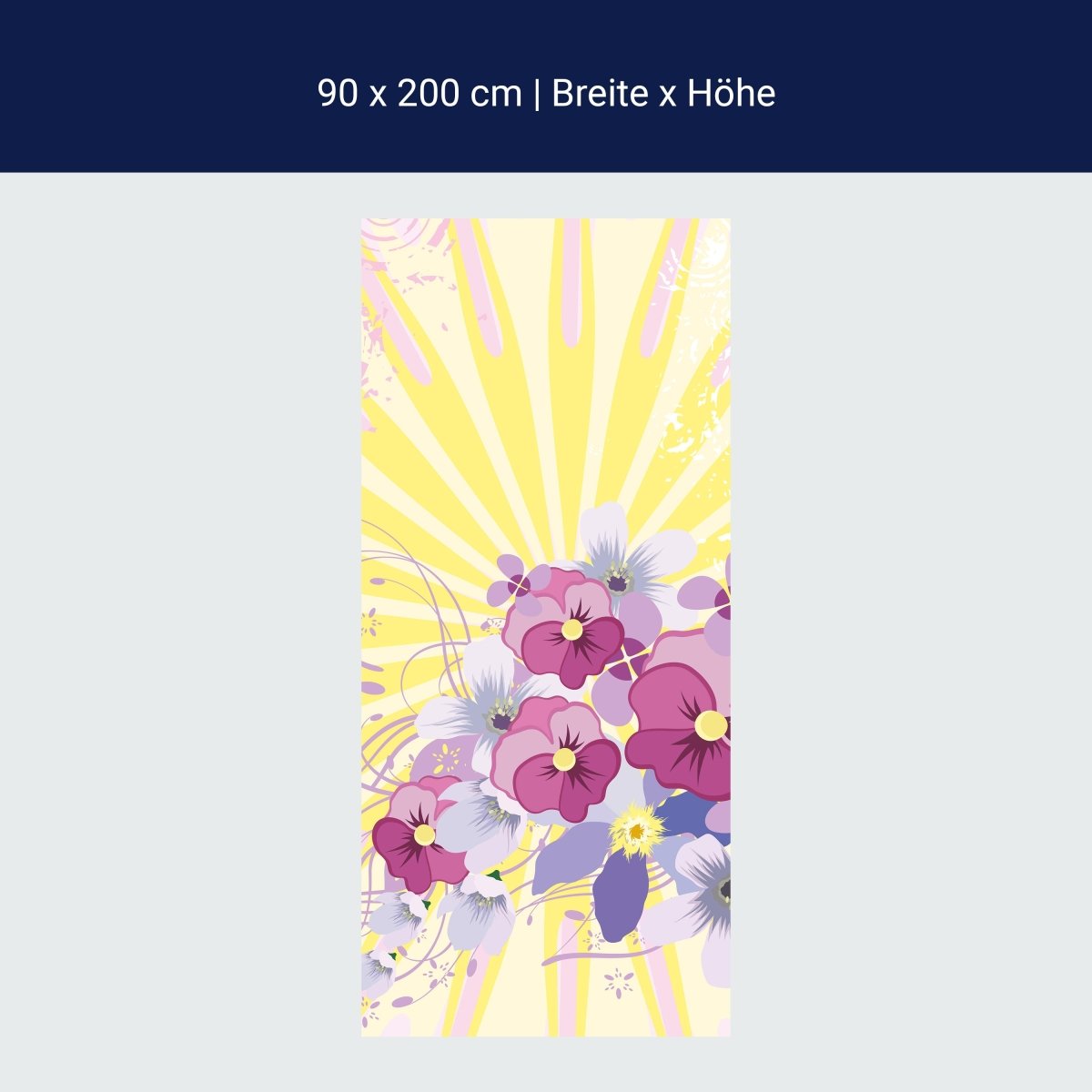 Duschwand Helena Floral M0185 Duschwand Helena Floral M0185