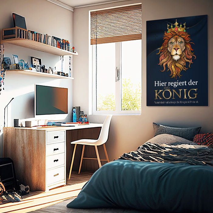 Leinwandbild Löwen, Hochformat M0188 kaufen - Bild 2 Leinwandbild Löwen, Hochformat M0188 kaufen - Bild 2