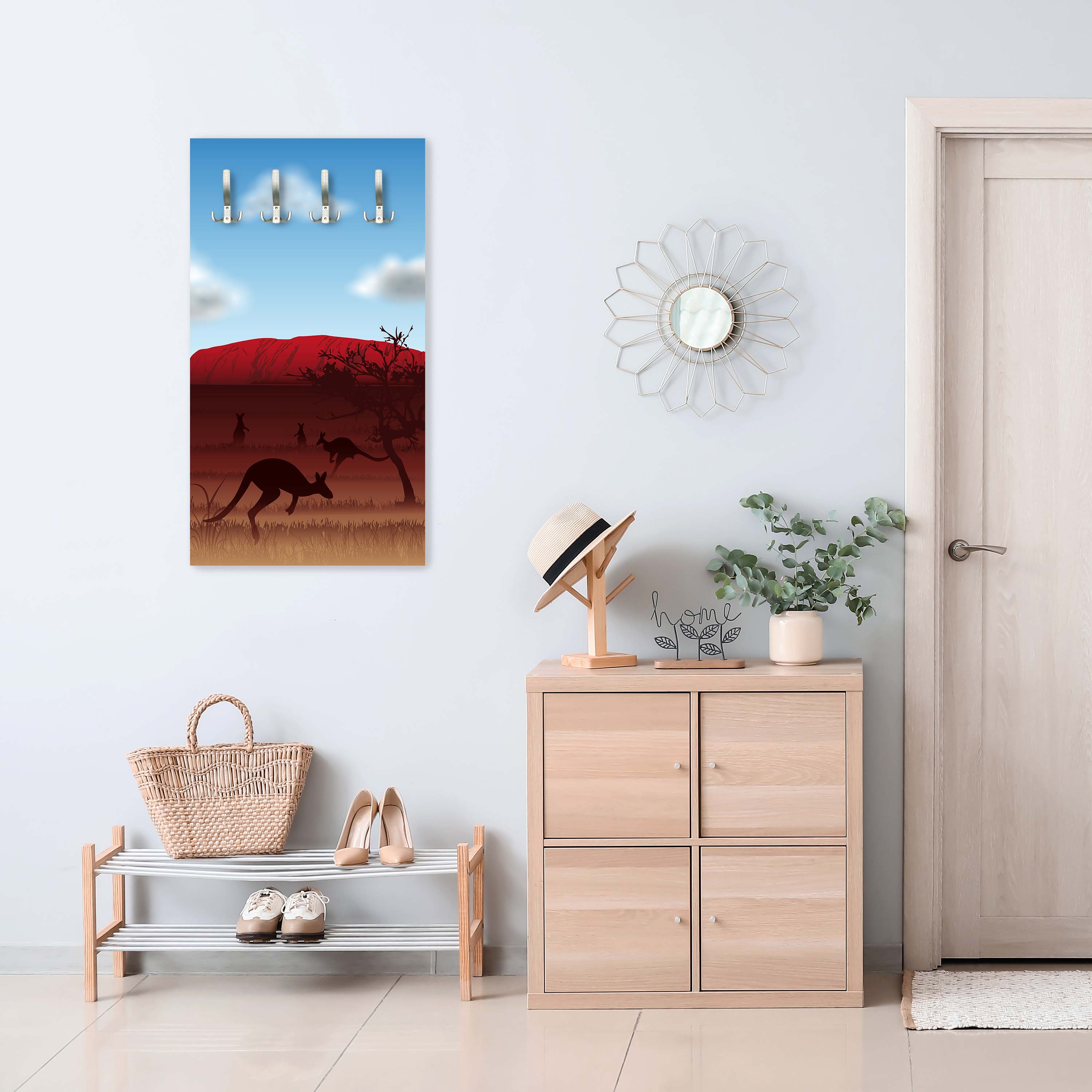 Garderobe Ayers Rock Natur M0192 entdecken - Bild 2 Garderobe Ayers Rock Natur M0192 entdecken - Bild 2