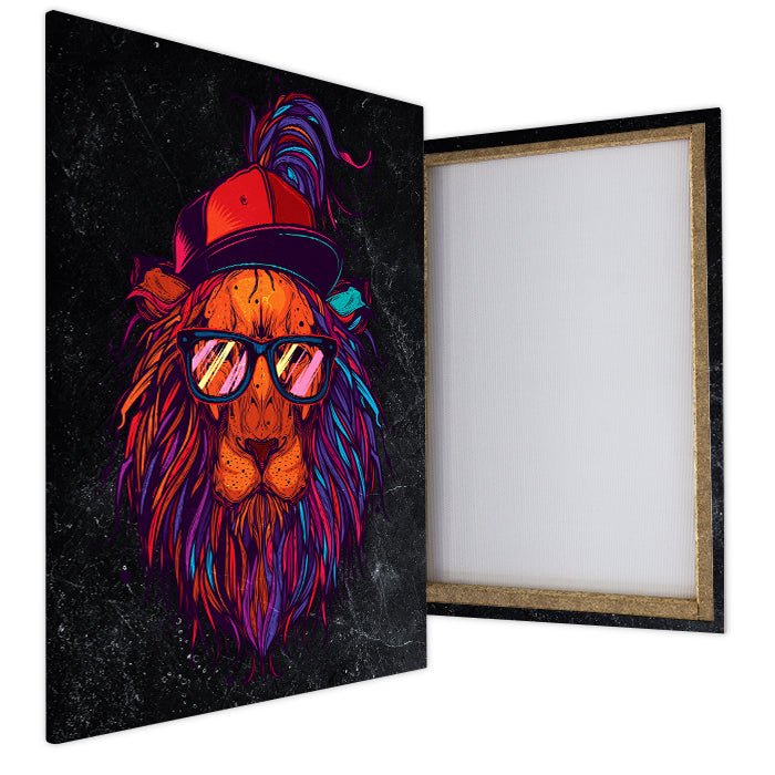 Leinwandbild Löwen, Hochformat M0192 kaufen - Bild 4 Leinwandbild Löwen, Hochformat M0192 kaufen - Bild 4