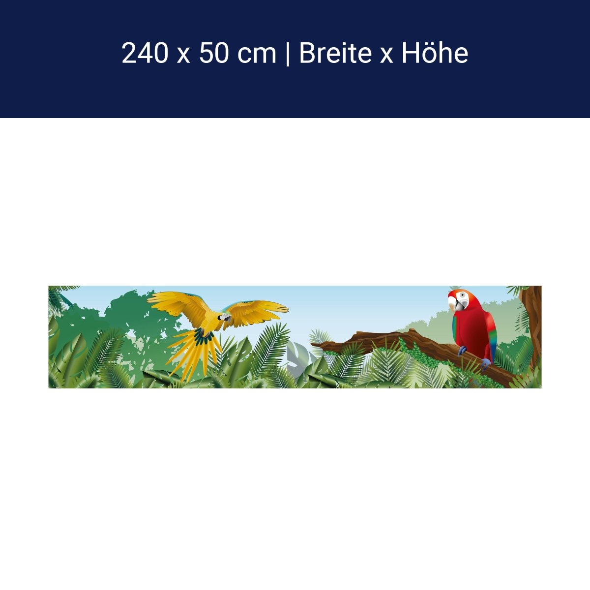 Küchenrückwand Landschaft Regenwald Natur M0193 Küchenrückwand Landschaft Regenwald Natur M0193