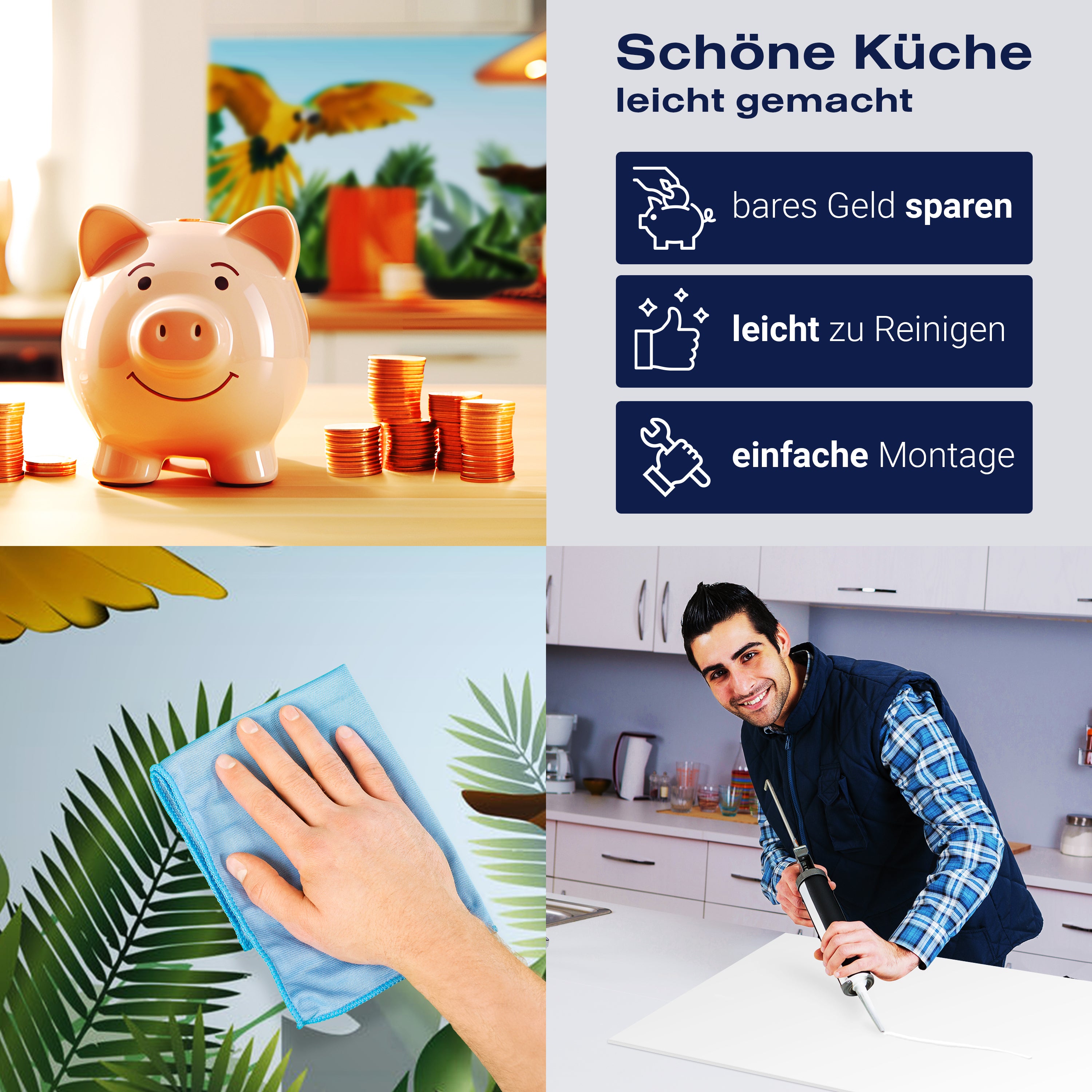 Küchenrückwand Landschaft Regenwald Natur M0193 entdecken - Bild 7 Küchenrückwand Landschaft Regenwald Natur M0193 entdecken - Bild 7