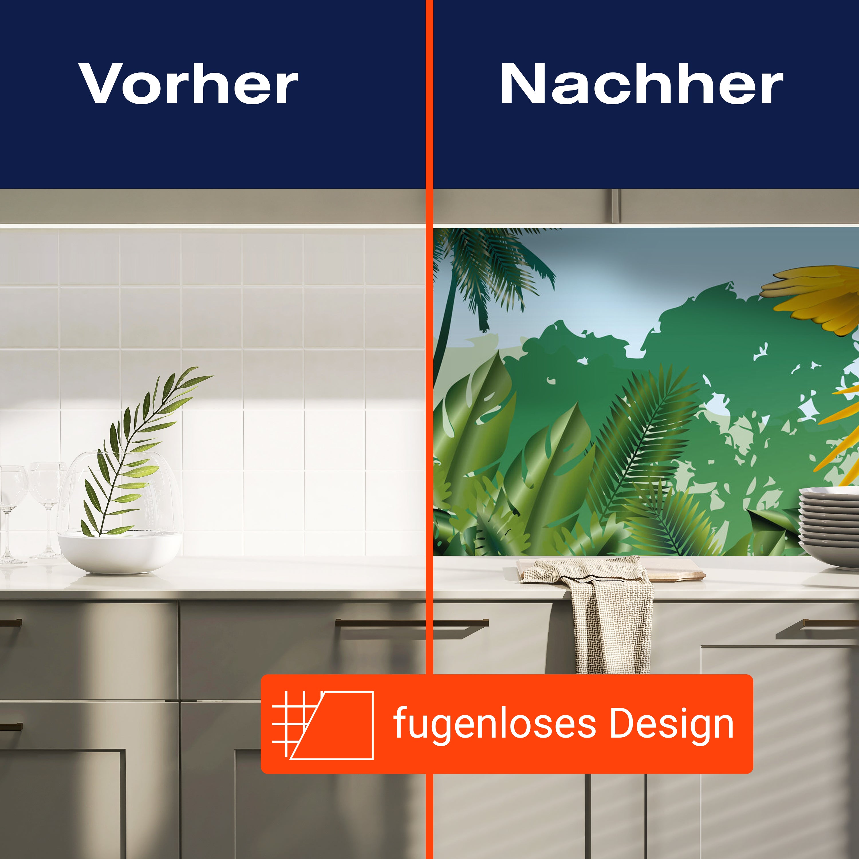 Küchenrückwand Landschaft Regenwald Natur M0193 entdecken - Bild 9 Küchenrückwand Landschaft Regenwald Natur M0193 entdecken - Bild 9