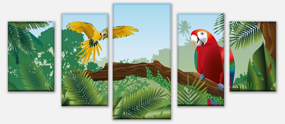 Leinwandbild Mehrteiler Landschaft Regenwald Natur M0193 entdecken - Bild 1 Leinwandbild Mehrteiler Landschaft Regenwald Natur M0193 entdecken - Bild 1