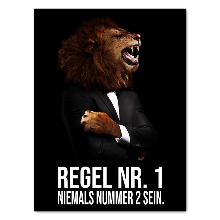 Leinwandbild Löwen, Hochformat M0193 kaufen - Bild 1 Leinwandbild Löwen, Hochformat M0193 kaufen - Bild 1