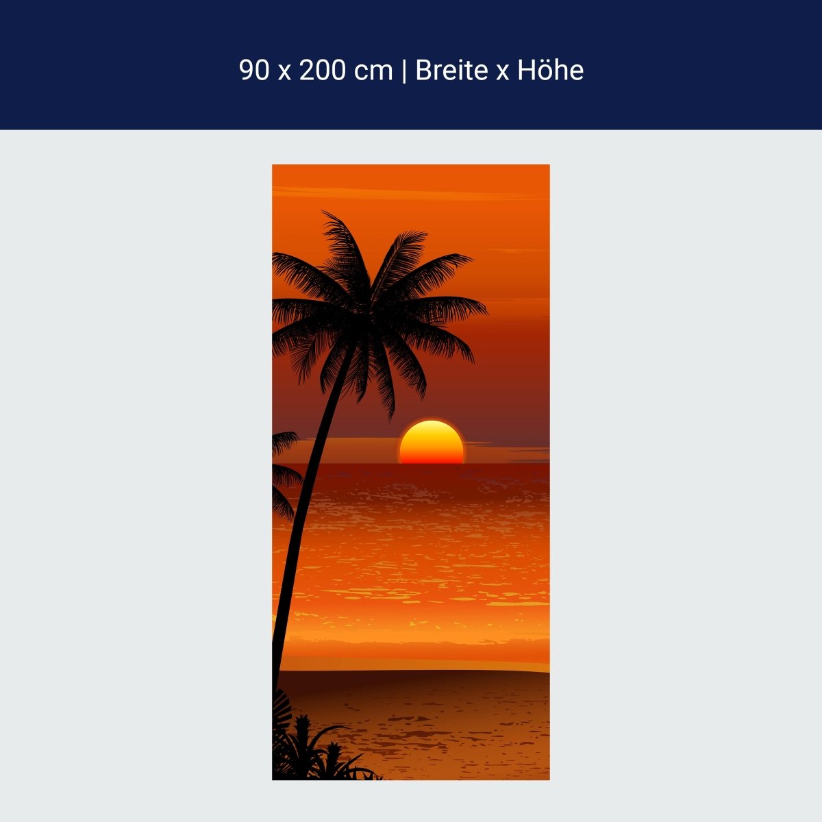 Duschwand Beach Sunset M0195 Duschwand Beach Sunset M0195