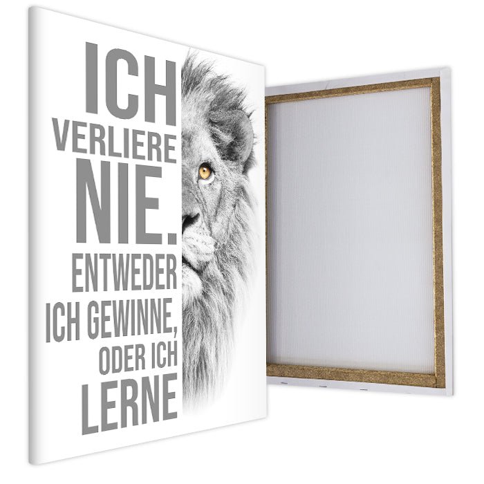 Leinwandbild Löwen, Hochformat M0195 kaufen - Bild 4 Leinwandbild Löwen, Hochformat M0195 kaufen - Bild 4