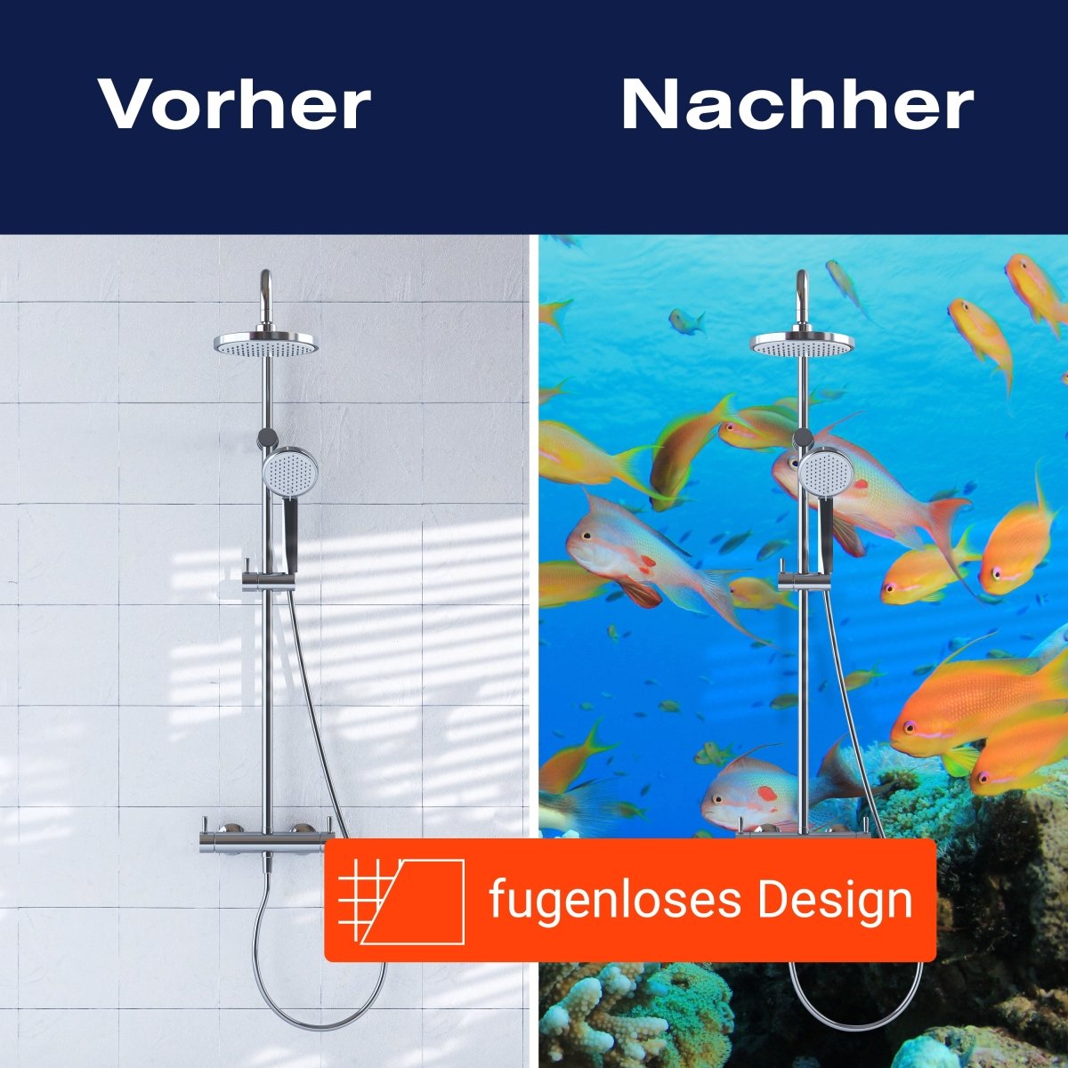 Duschwand Riffleben Unterwasser M0196 entdecken - Bild 9 Duschwand Riffleben Unterwasser M0196 entdecken - Bild 9