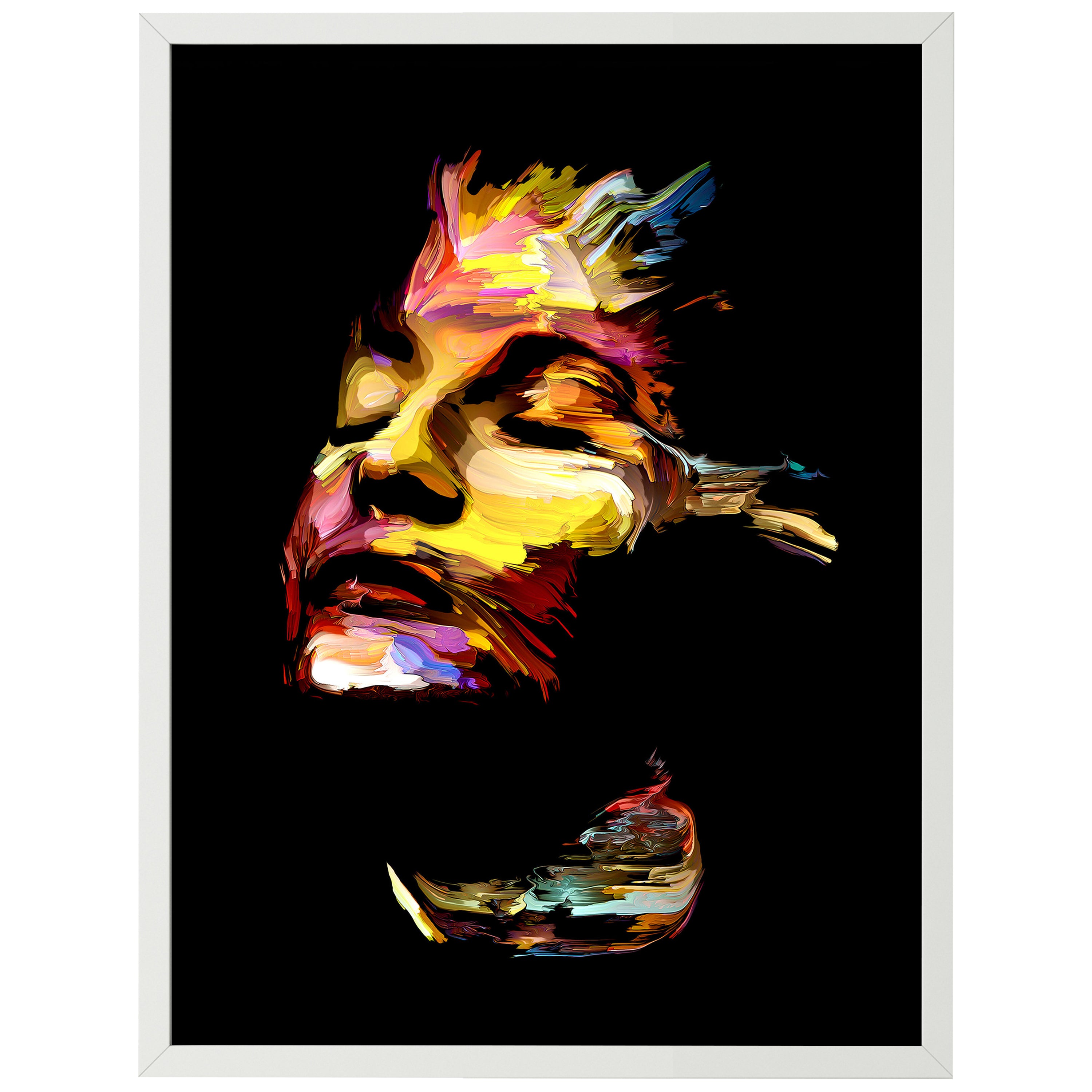 wandmotiv24 Poster, Poster - Frau, Gemälde, abstrakt - M0197 - Bild 1 wandmotiv24 Poster, Poster - Frau, Gemälde, abstrakt - M0197 - Bild 1