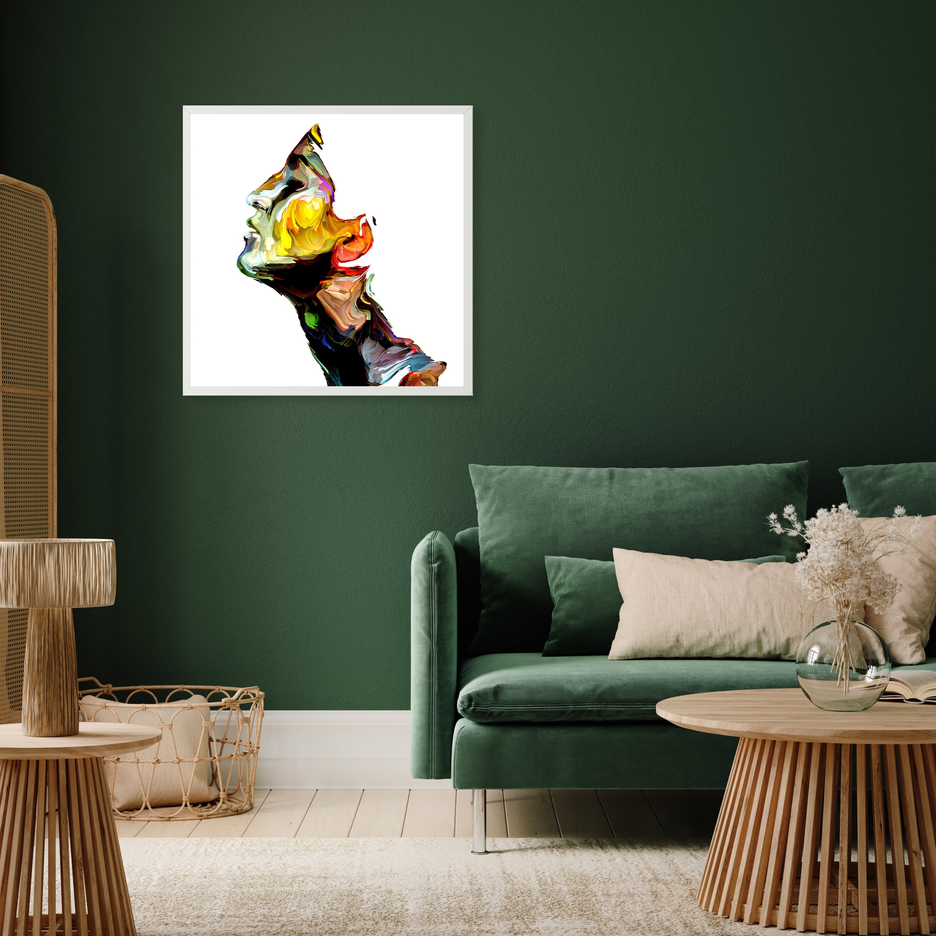 wandmotiv24 Poster, Poster - Frau, Gemälde, abstrakt - M0198 - Bild 5 wandmotiv24 Poster, Poster - Frau, Gemälde, abstrakt - M0198 - Bild 5