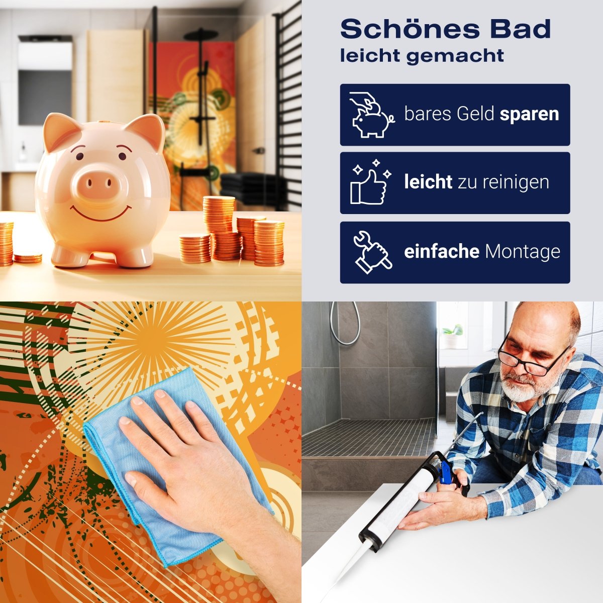 Duschwand Marissa Floral M0199 entdecken - Bild 7 Duschwand Marissa Floral M0199 entdecken - Bild 7