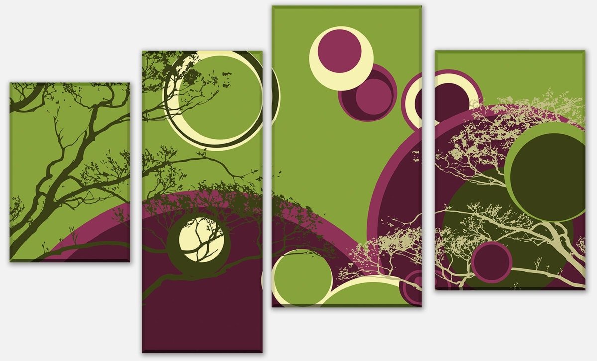 Leinwandbild Mehrteiler Ayleen Floral M0200 Leinwandbild Mehrteiler Ayleen Floral M0200