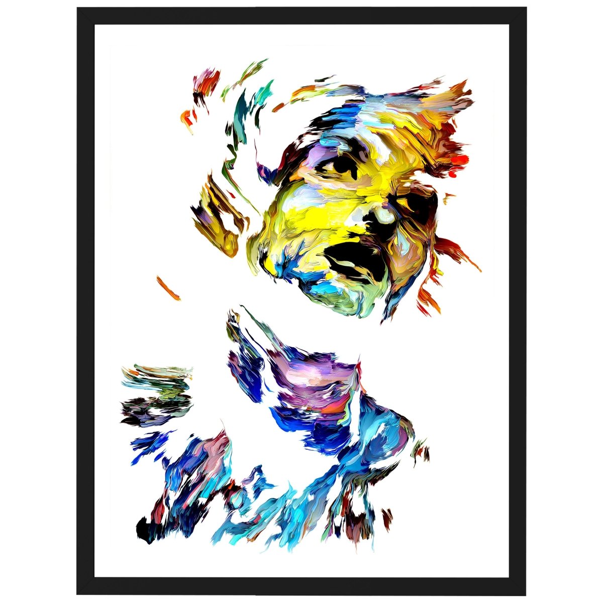 wandmotiv24 Poster, Poster - Frau, Gemälde, abstrakt - M0200 - Bild 1 wandmotiv24 Poster, Poster - Frau, Gemälde, abstrakt - M0200 - Bild 1