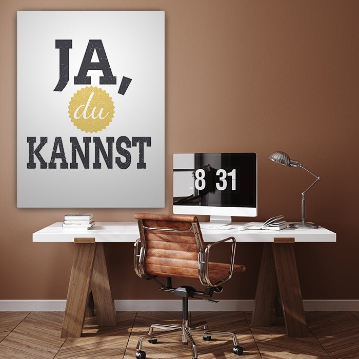 Leinwandbild Motivation, Hochformat M0201 kaufen - Bild 3 Leinwandbild Motivation, Hochformat M0201 kaufen - Bild 3