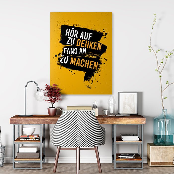 Leinwandbild Motivation, Hochformat M0202 kaufen - Bild 2 Leinwandbild Motivation, Hochformat M0202 kaufen - Bild 2