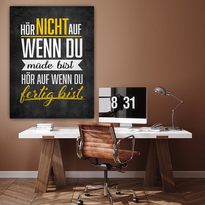 Leinwandbild Motivation, Hochformat M0203 kaufen - Bild 3 Leinwandbild Motivation, Hochformat M0203 kaufen - Bild 3
