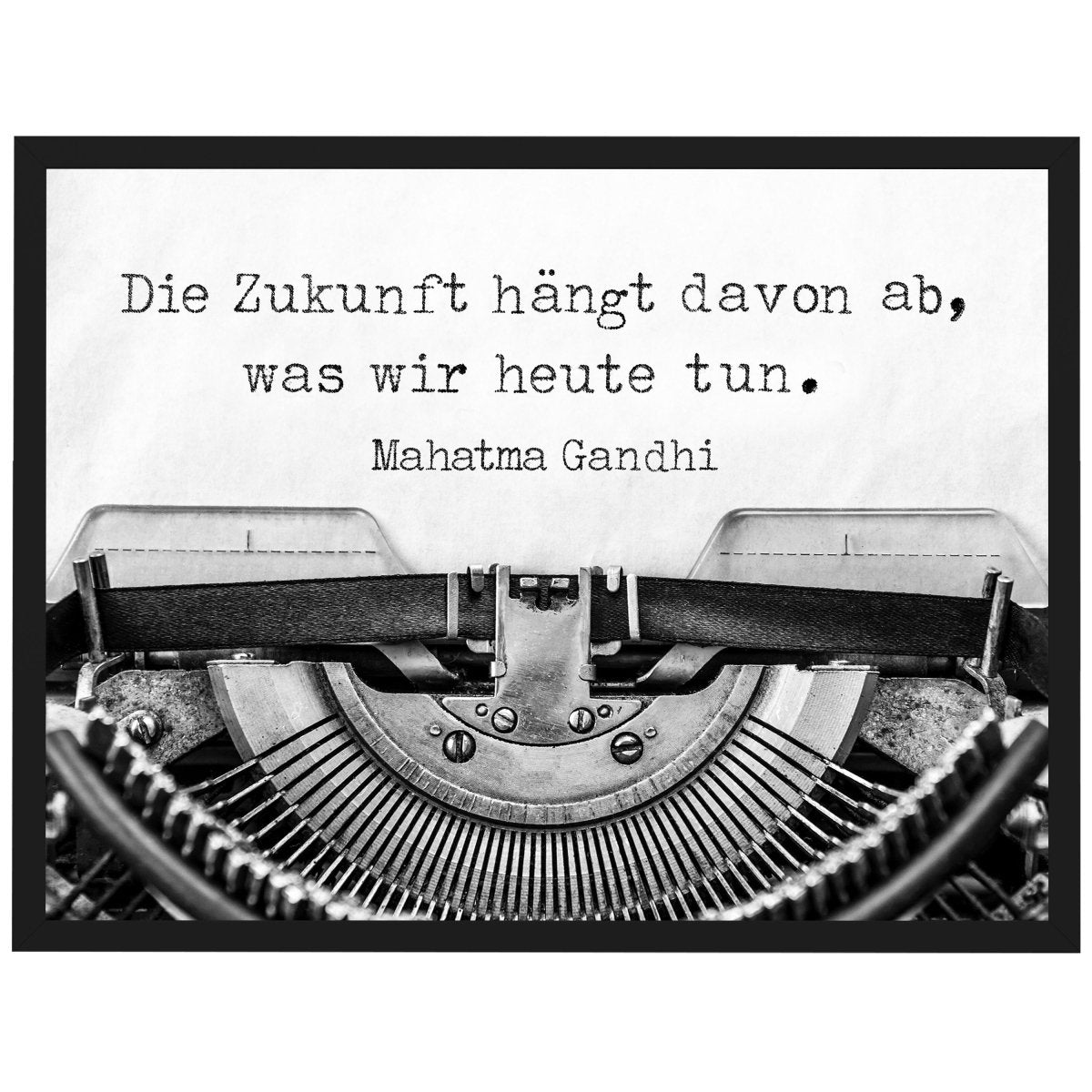 wandmotiv24 Poster, Poster - Schreibmaschine, Spruch, Vintage - M0204 - Bild 1 wandmotiv24 Poster, Poster - Schreibmaschine, Spruch, Vintage - M0204 - Bild 1