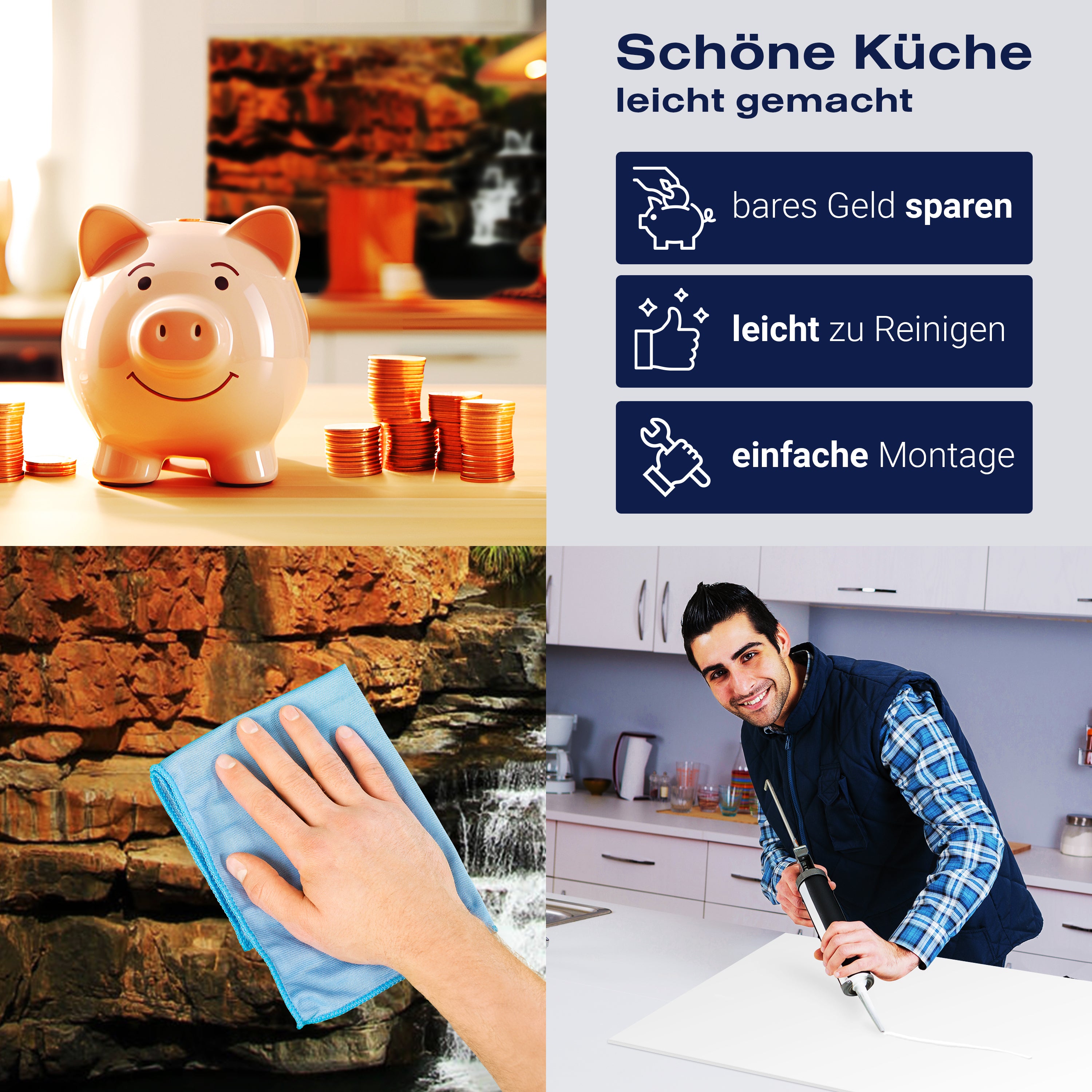 Küchenrückwand Bell George Natur M0206 entdecken - Bild 7 Küchenrückwand Bell George Natur M0206 entdecken - Bild 7