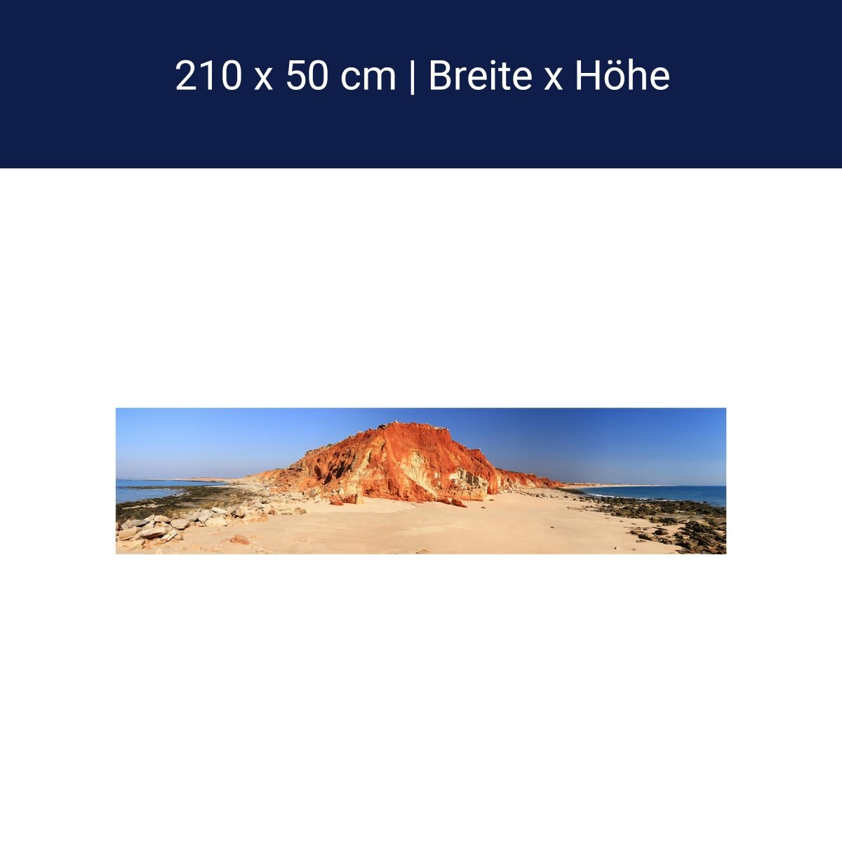 Küchenrückwand Cape Leveque Natur M0211 Küchenrückwand Cape Leveque Natur M0211