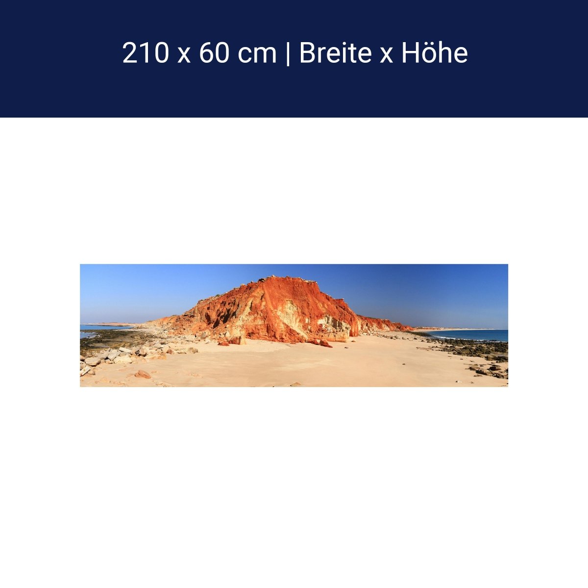 Küchenrückwand Cape Leveque Natur M0211 Küchenrückwand Cape Leveque Natur M0211