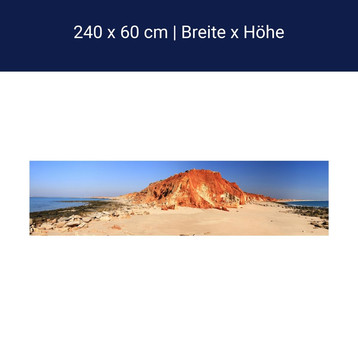 Küchenrückwand Cape Leveque Natur M0211 Küchenrückwand Cape Leveque Natur M0211