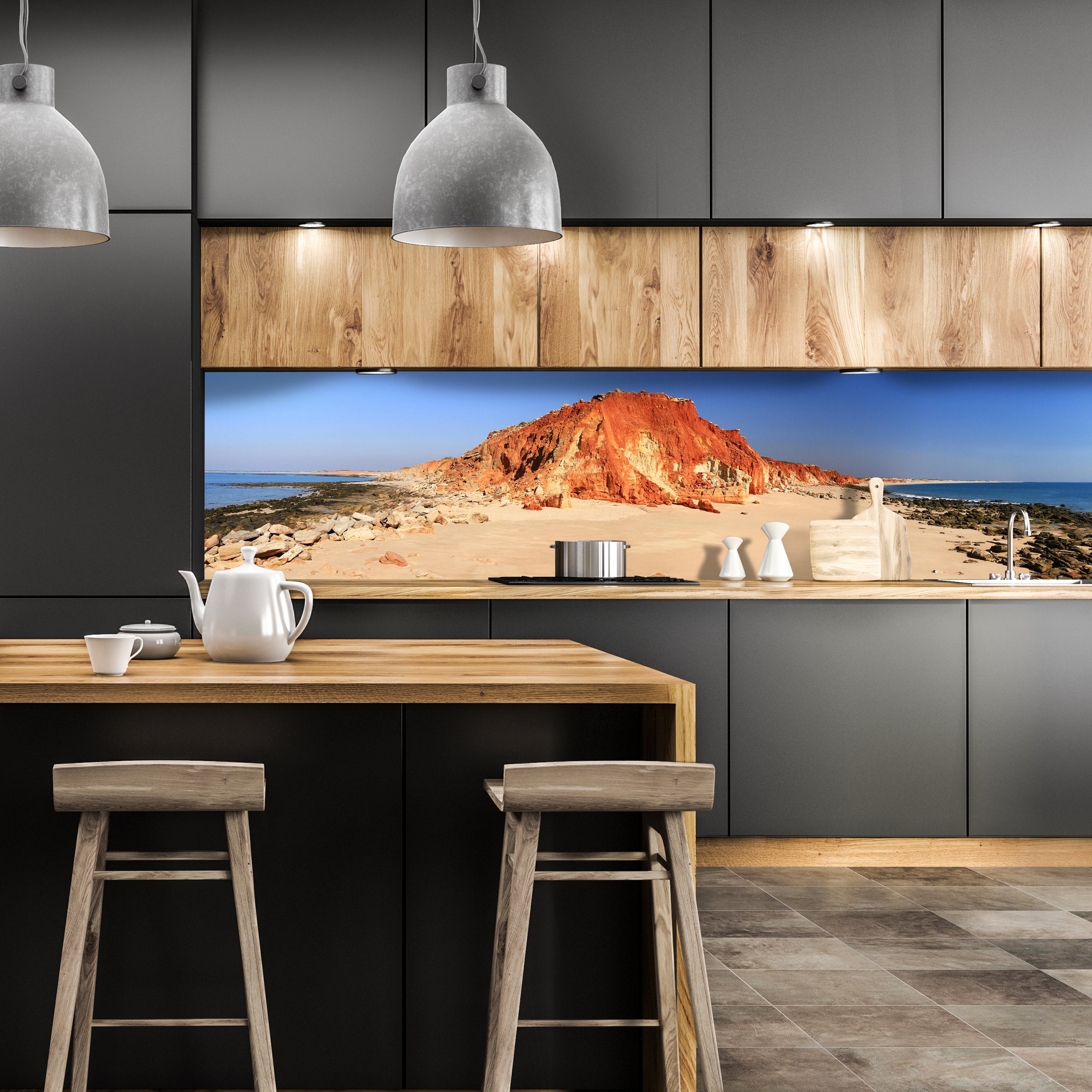 Küchenrückwand Cape Leveque Natur M0211 entdecken - Bild 1 Küchenrückwand Cape Leveque Natur M0211 entdecken - Bild 1