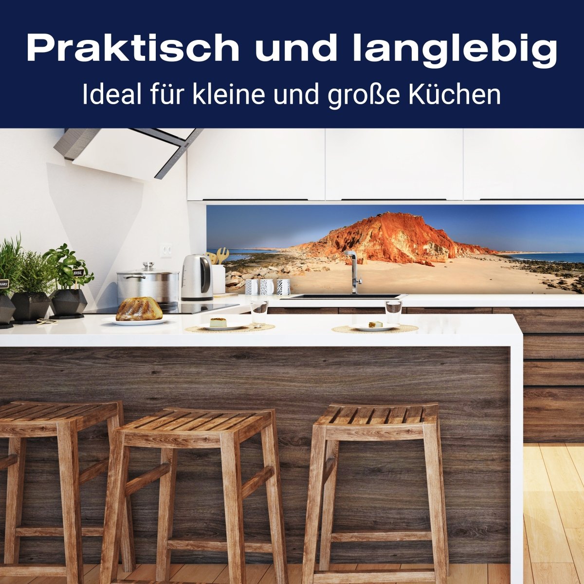 Küchenrückwand Cape Leveque Natur M0211 entdecken - Bild 3 Küchenrückwand Cape Leveque Natur M0211 entdecken - Bild 3