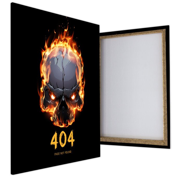 Leinwandbild Totenkopf, Hochformat M0213 kaufen - Bild 4 Leinwandbild Totenkopf, Hochformat M0213 kaufen - Bild 4