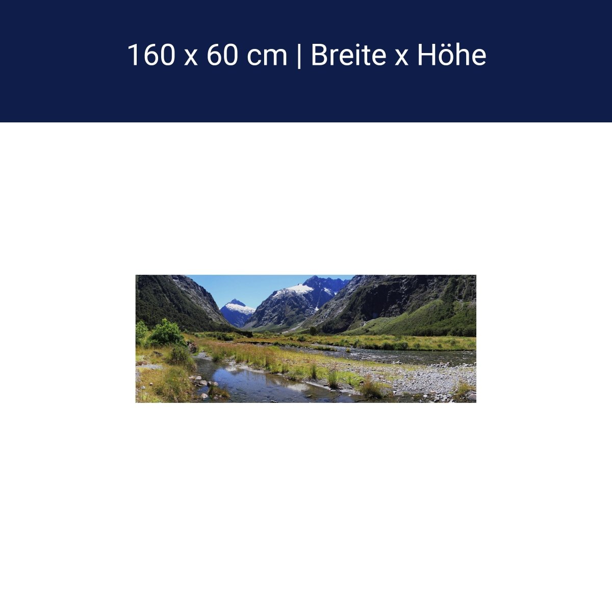 Küchenrückwand Fjordlandschaft Natur M0214 Küchenrückwand Fjordlandschaft Natur M0214