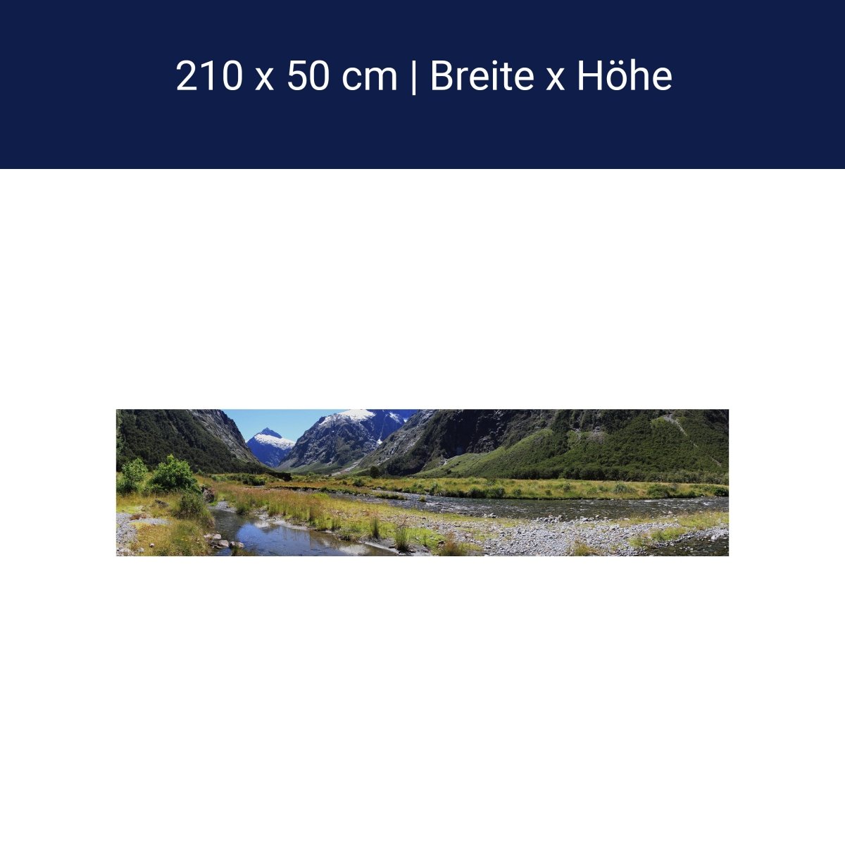 Küchenrückwand Fjordlandschaft Natur M0214 Küchenrückwand Fjordlandschaft Natur M0214